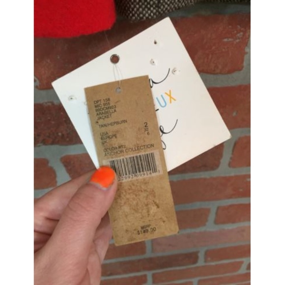 Cremieux Arabella Colorblock Tweed Blazer Jacket - Picture 5 of 7